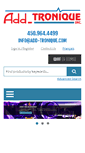 Mobile Screenshot of add-tronique.com